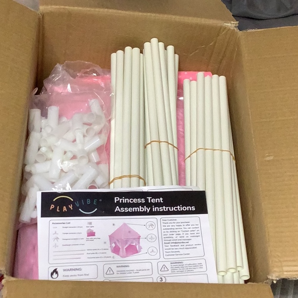 🥳🥳Host pic 🥳🥳Princess tent for kids💕💓 - Picture 7 of 7